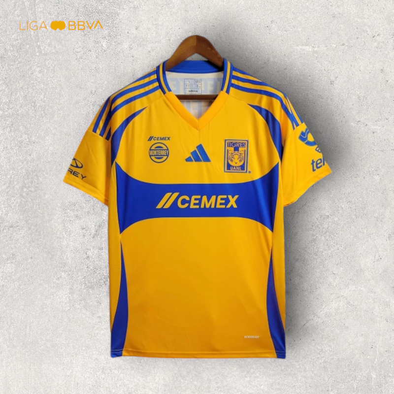 Camisa Tigres UANL Masculino - Temporada 2024/25 - Home