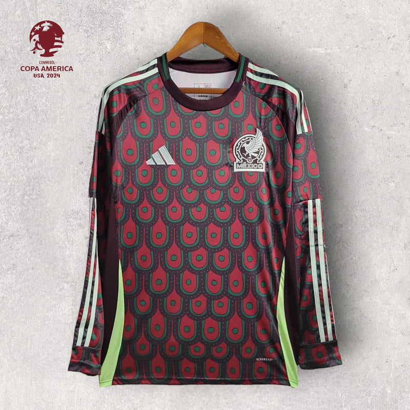 Camisa Manga Longa México Masculino - Temporada 2024/25 - Home