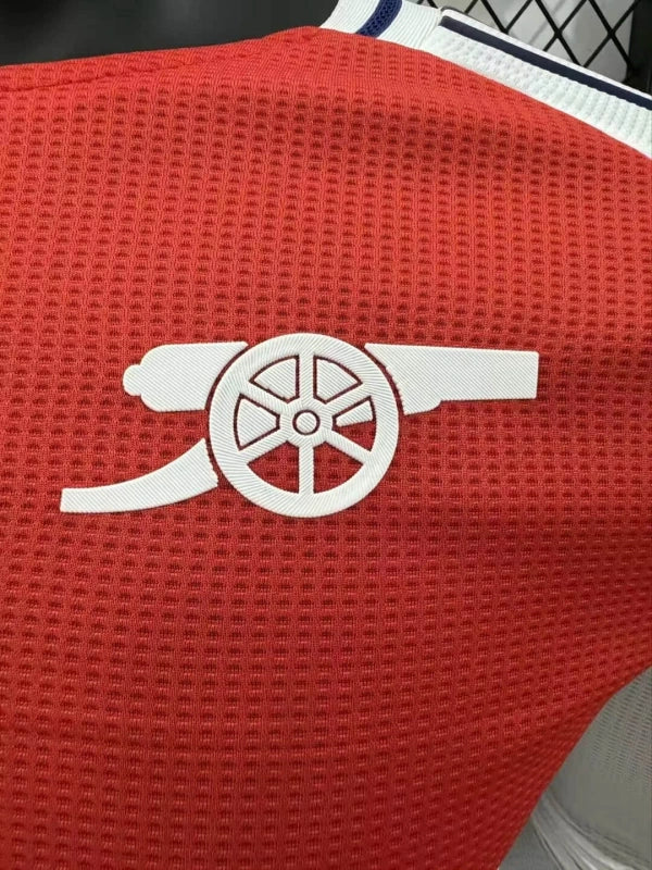 Camisa Manga Longa Arsenal Masculino - Temporada 2024/25 - Home (Versão Jogador)