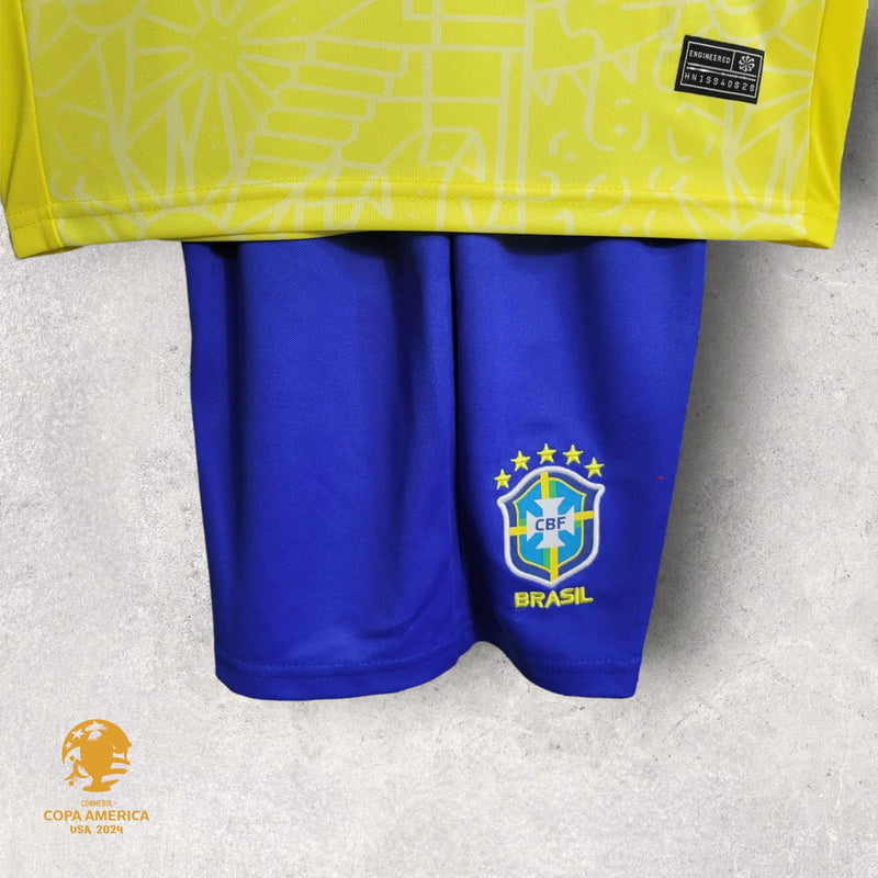 Kit Infantil Brasil - Temporada 2024/25 - Home