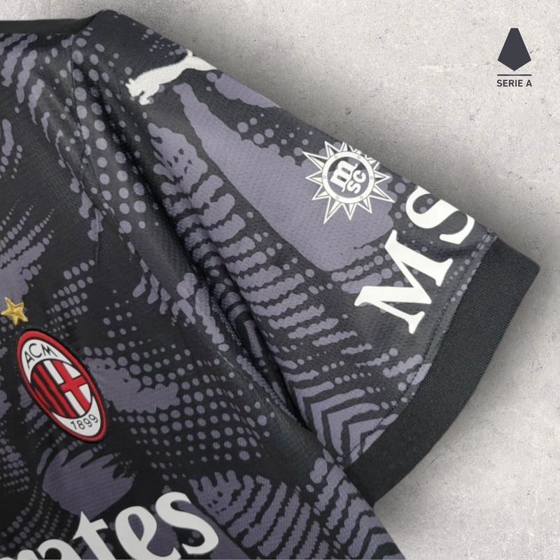 Camisa Milan Masculino - Temporada 2024/25 - Uniforme de Goleiro I