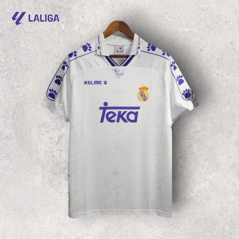 Retrô Real Madrid - Temporada 1994/96 - Home