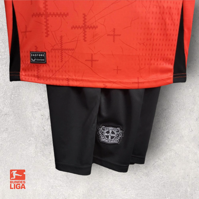 Kit Infantil Bayer Leverkusen - Temporada 2024/25 - Home