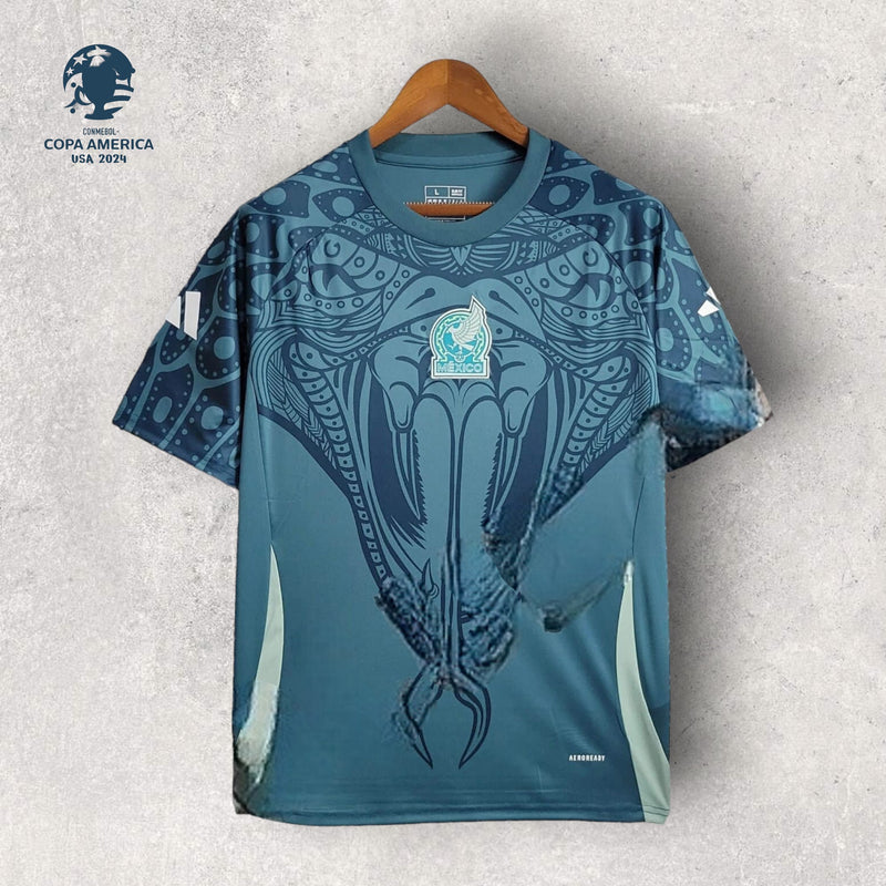 Camisa México Masculino - Temporada 2024/25 - Uniforme Pré-Jogo