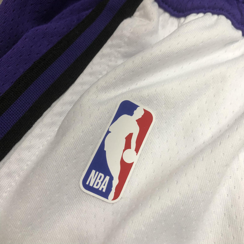 Short Los Angeles Lakers - Branco e Roxo