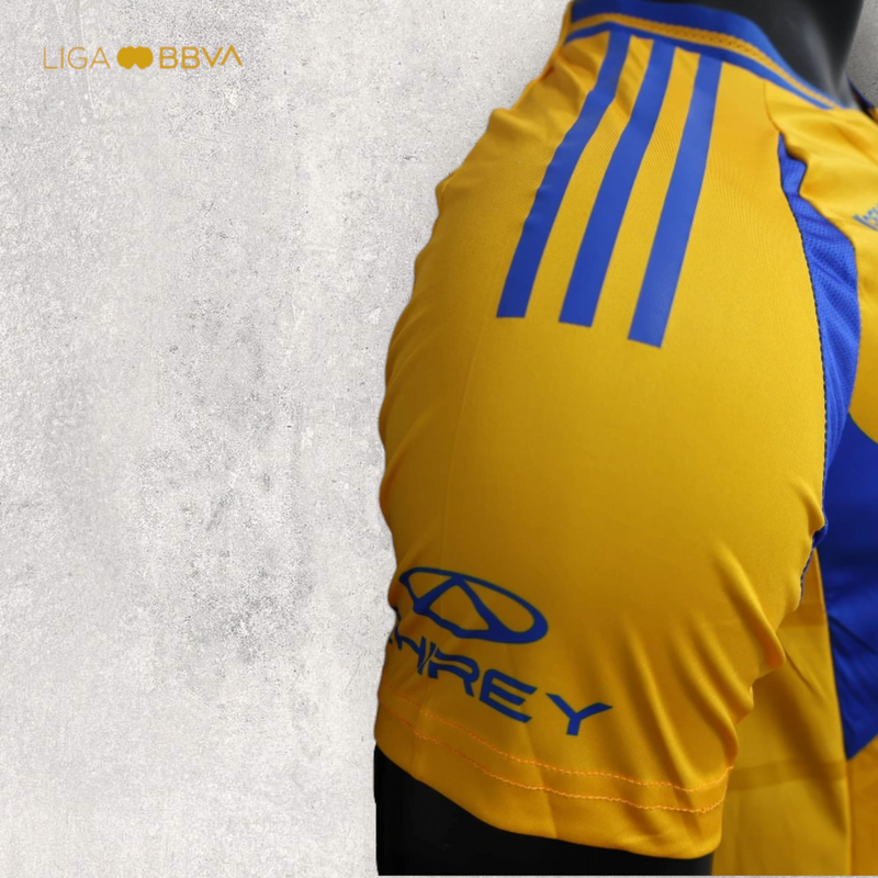 Camisa Tigres UANL Masculino - Temporada 2024/25 - Home (Versão Jogador)