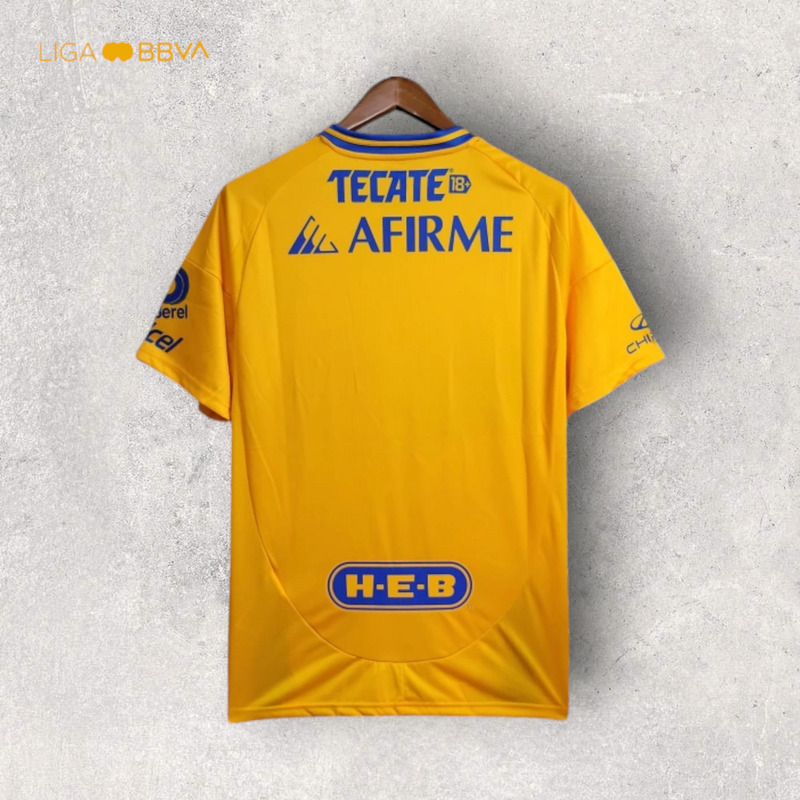 Camisa Tigres UANL Masculino - Temporada 2024/25 - Home