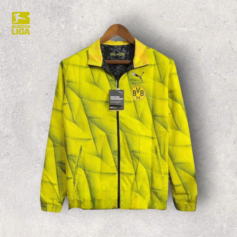 Windbreak Corta-Vento Borussia Dortmund Masculino - Amarelo (Dupla Face)