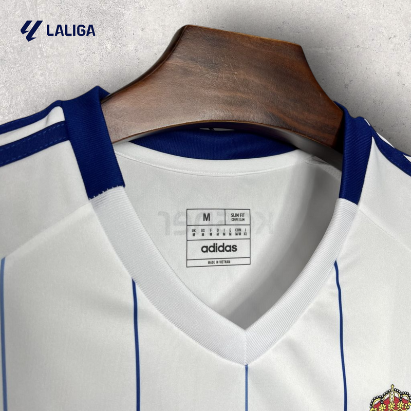 Camisa Real Zaragoza Masculino - Temporada 2024/25 - Home