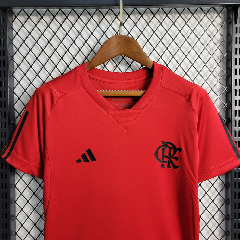 Camisa Flamengo Feminina - Temporada 2023/24 - Uniforme de Treino II