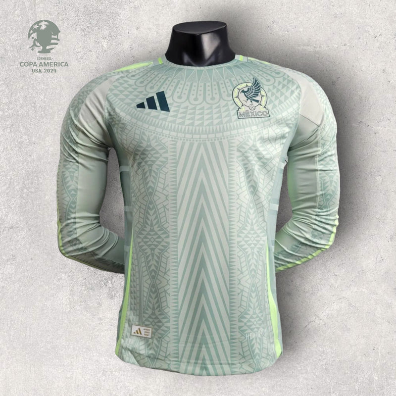 Camisa Manga Longa México Masculino - Temporada 2024/25 - Away (Versão Jogador)