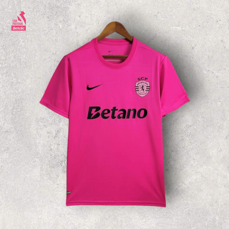 Camisa Sporting CP Masculino - Temporada 2024/25 - Edição Especial "Outubro Rosa"