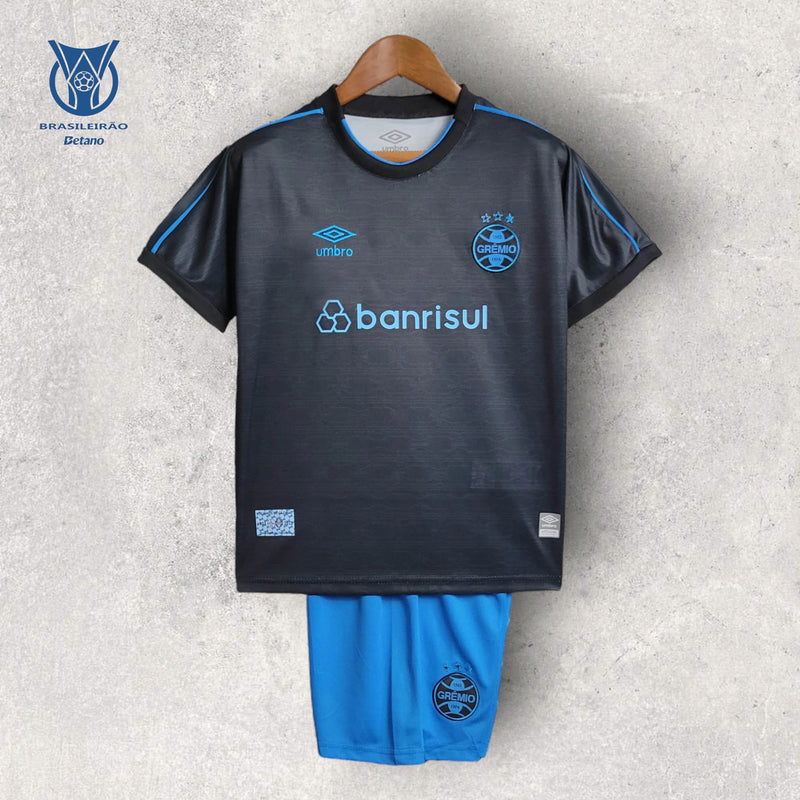 Kit Infantil Grêmio - Temporada 2023/24 - Uniforme III