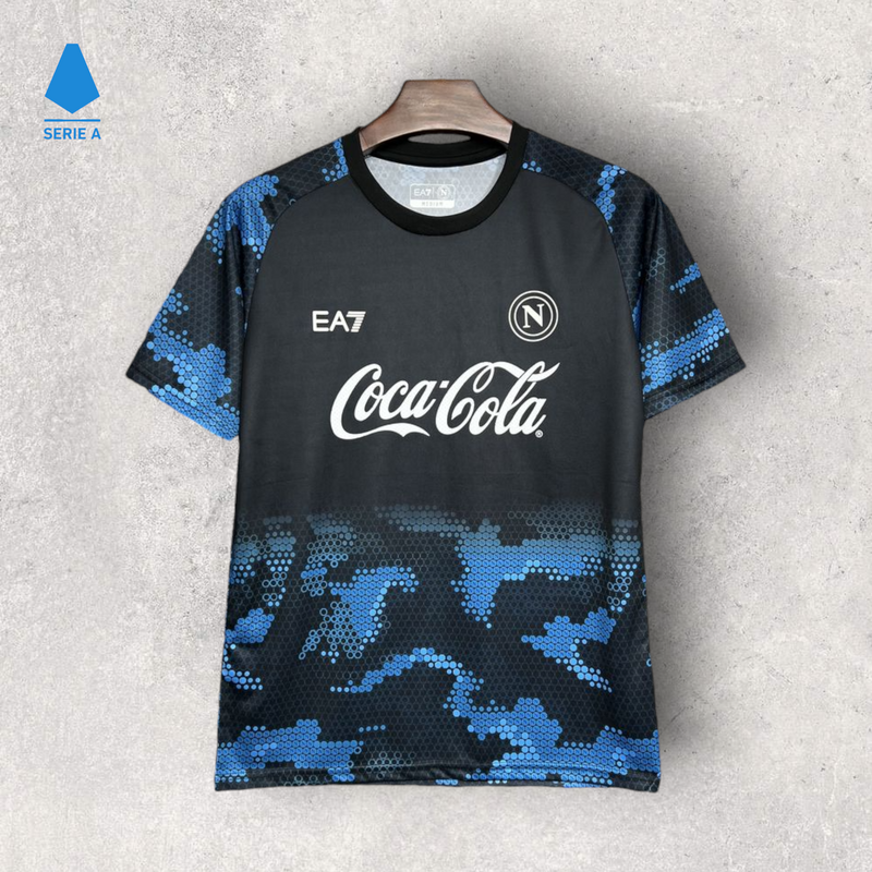 Camisa Napoli Masculino - Temporada 2024/25 - Uniforme Pré-Jogo