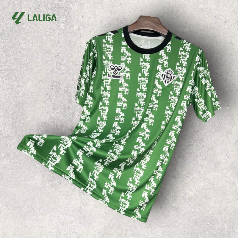 Camisa Real Betis Masculino - Temporada 2024/25 - Uniforme Pré-Jogo I