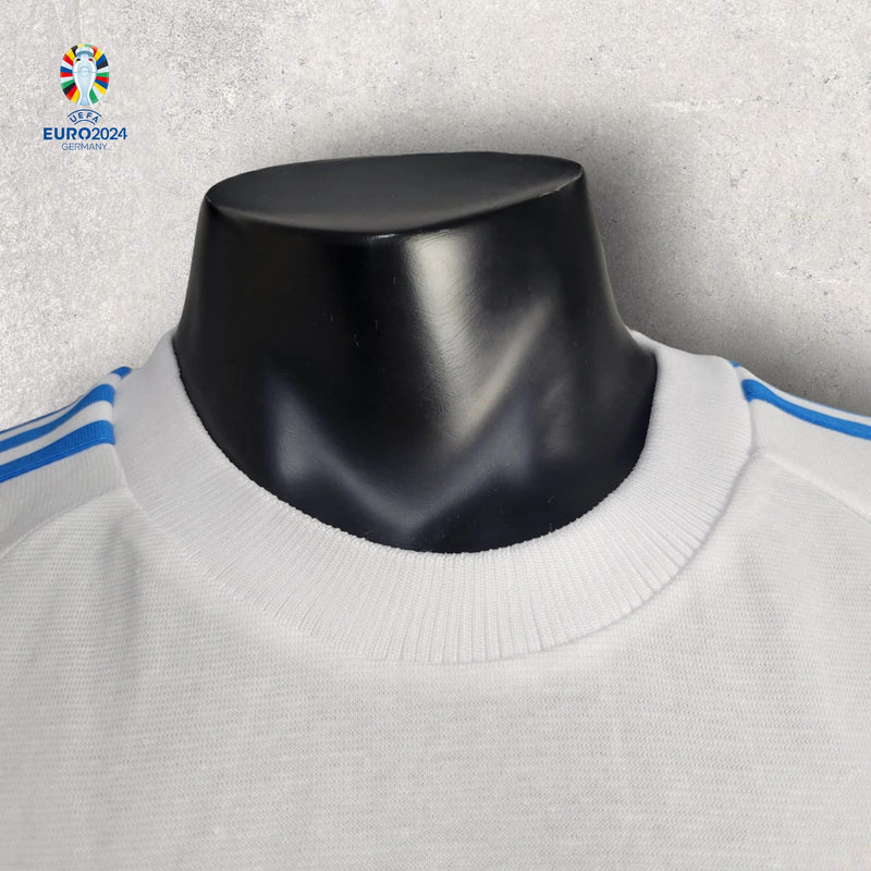 Camisa Itália Casual - Temporada 2024/25 - Branco