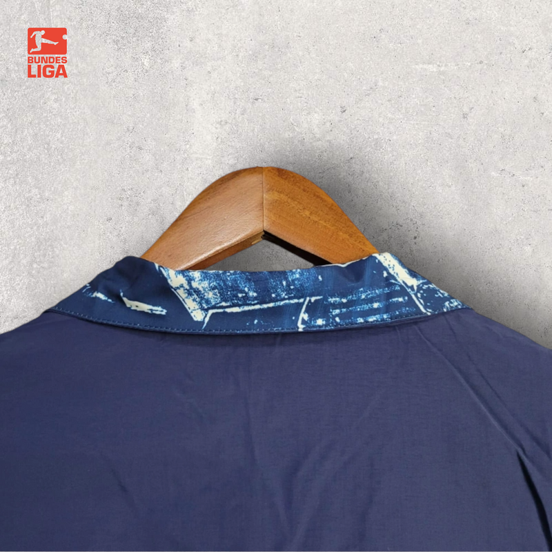 Windbreak Corta-Vento Bayern de Munique Masculino - Azul (Dupla Face)