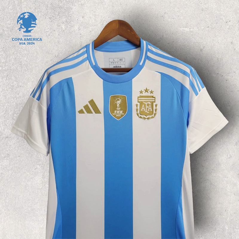 Camisa Argentina Masculino - Temporada 2024/25 - Home (Um Patch)