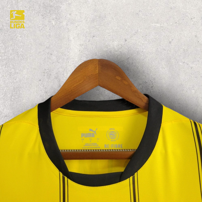 Camisa Borussia Dortmund Masculino - Temporada 2024/25 - Home "Liga"