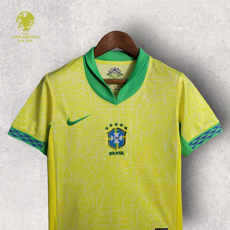 Kit Infantil Brasil - Temporada 2024/25 - Home