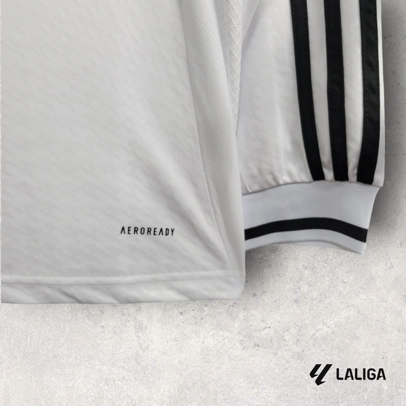 Camisa Manga Longa Real Madrid Masculino - Temporada 2024/25 - Home