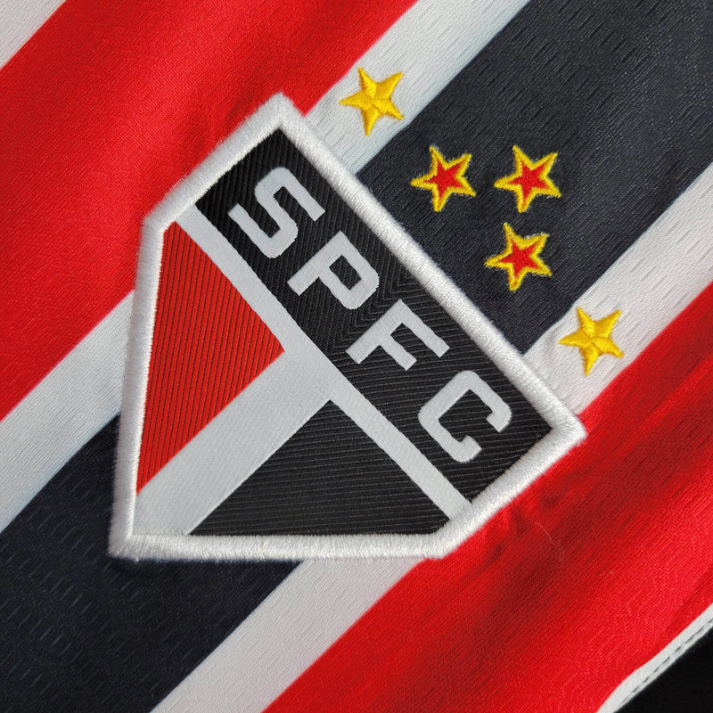 Camisa São Paulo Masculino - Temporada 2024/25 - Away (Todos os patrocínios + Um Patch)