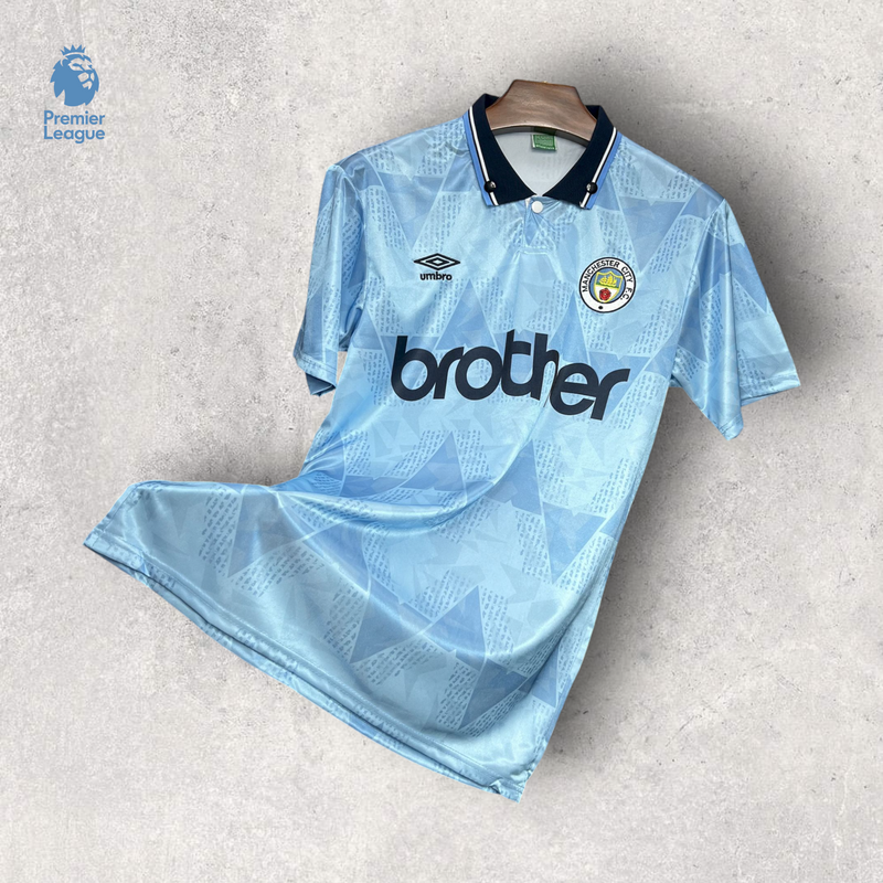 Retrô Manchester City - Temporada 1989/91 - Home