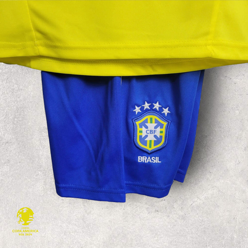 Kit Infantil Retrô Brasil - Temporada 2002/03 - Home