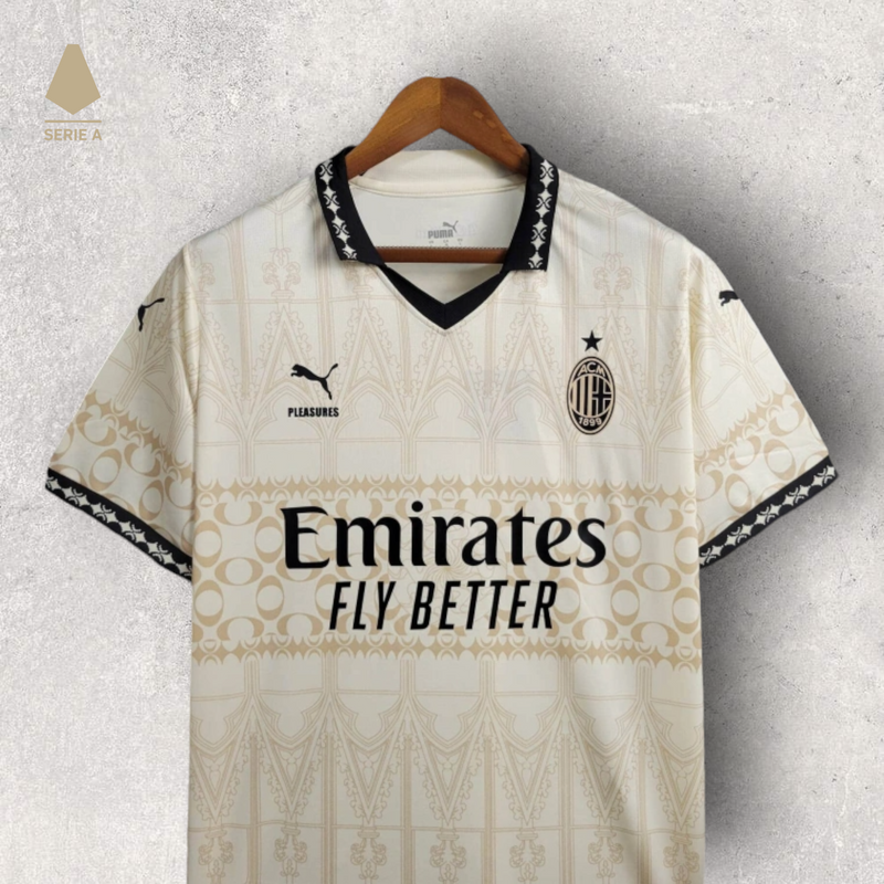 Camisa Milan Masculino - Temporada 2024/25 - Edição "Pleasures" I