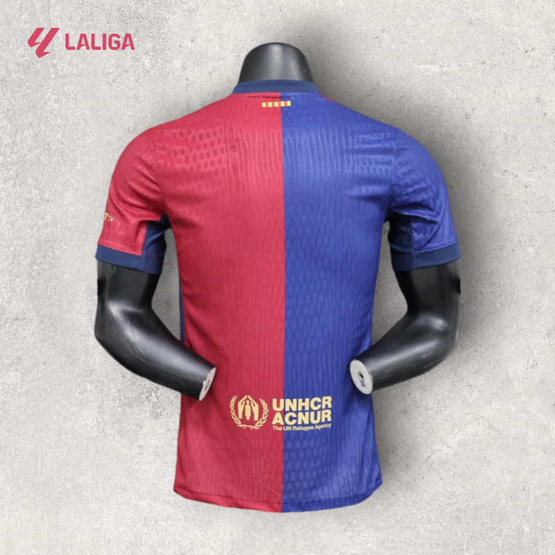 Camisa Barcelona Masculino - Temporada 2024/25 - Home (Versão Jogador)