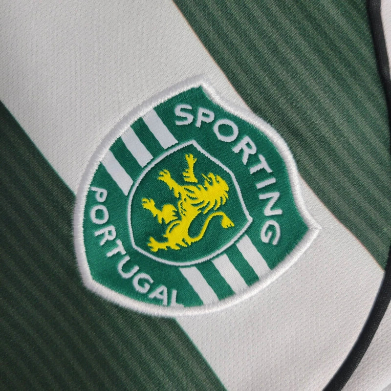 Retrô Manga Longa Sporting CP - Temporada 2001/03 - Home