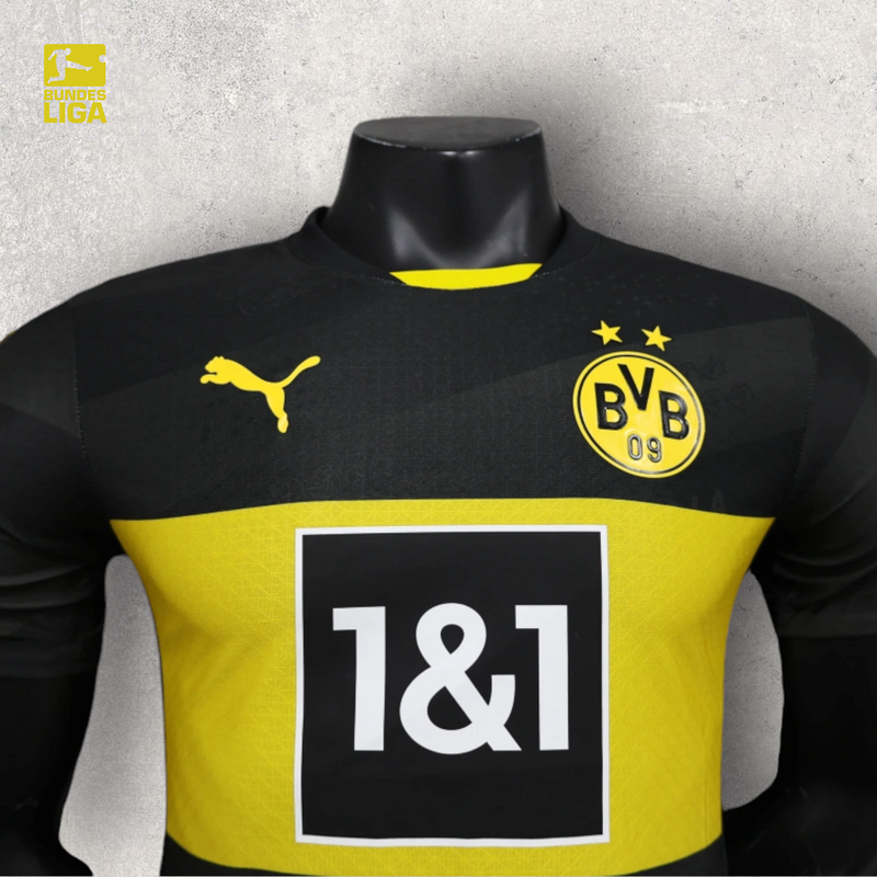 Camisa Borussia Dortmund Masculino - Temporada 2024/25 - Away (Versão Jogador)