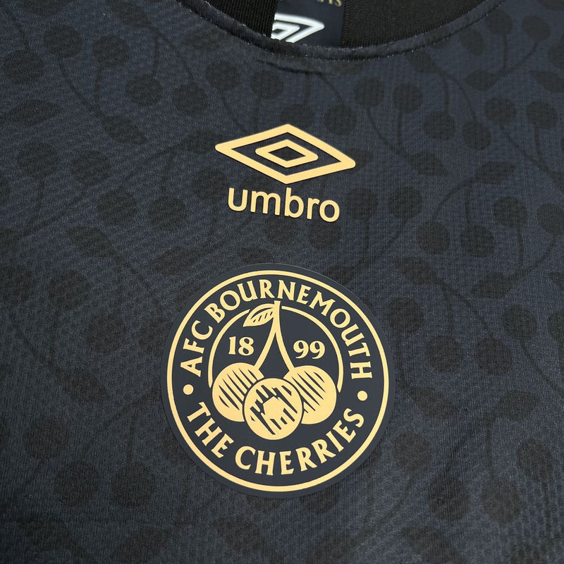 Camisa Bournemouth Masculino - Temporada 2024/25 - Edição Colab "Michael B. Jordan x Umbro" I