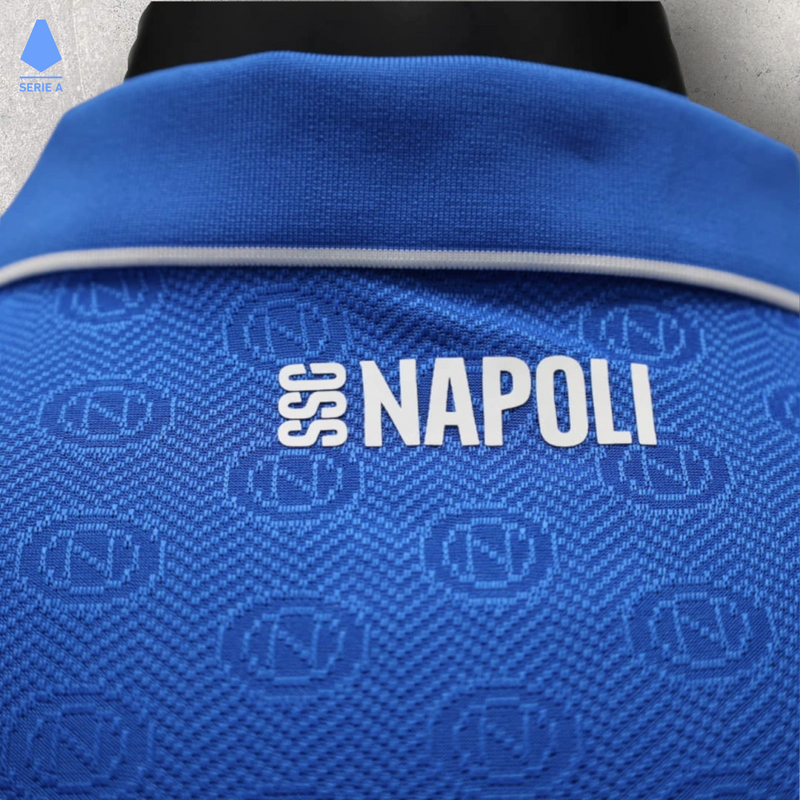 Camisa Napoli Masculino - Temporada 2024/25 - Home (Versão Jogador)