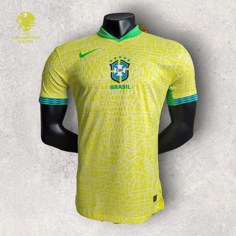 Camisa Brasil Masculino - Temporada 2024/25 - Home (Versão Jogador)