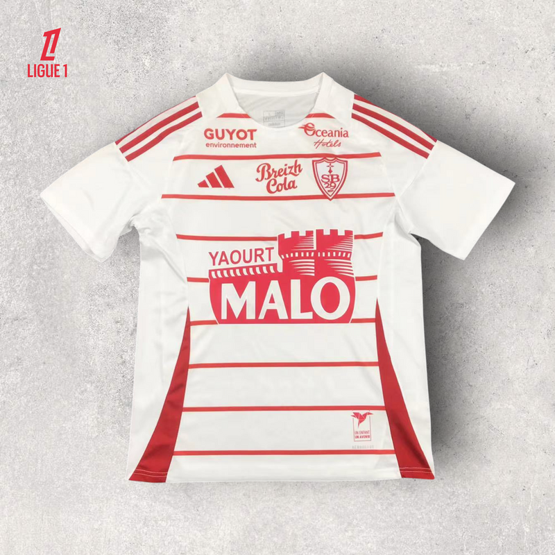 Camisa Stade Brestois Masculino - Temporada 2024/25 - Away