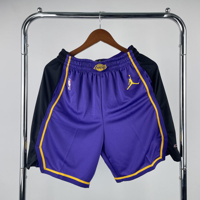 Short Los Angeles Lakers - Roxo e Preto