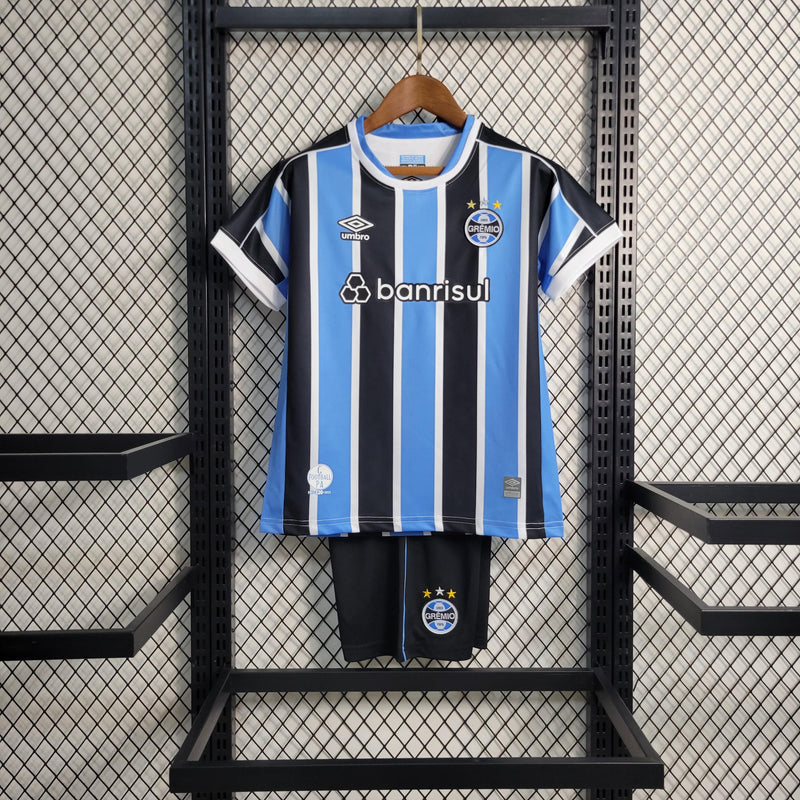 Kit Infantil Grêmio - Temporada 2023/24 - Home