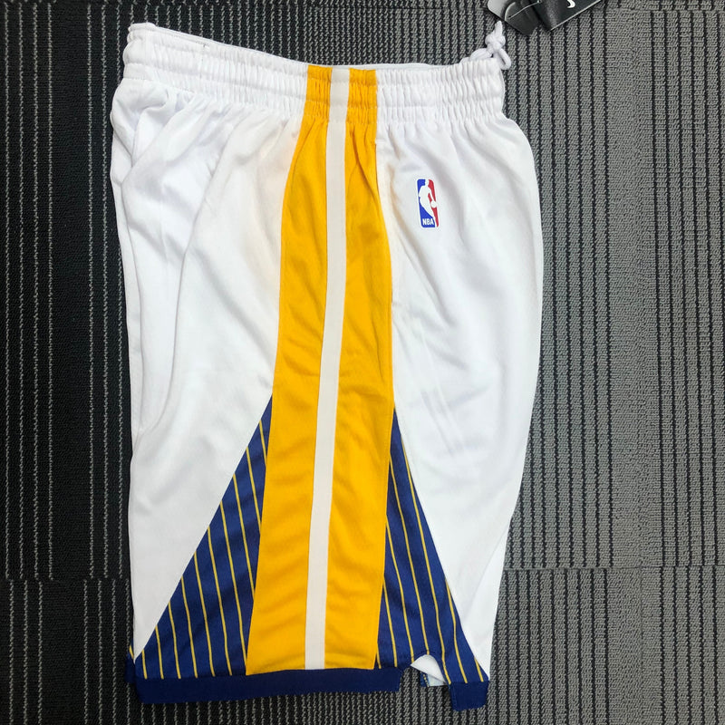 Short Golden State Warriors - Branco, Azul e Amarelo