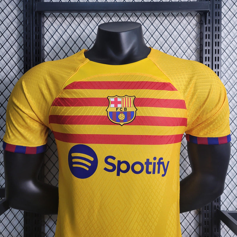 Camisa Barcelona Masculino - Temporada 23/24 - Away II (Versão Jogador) - Camisa10 Store