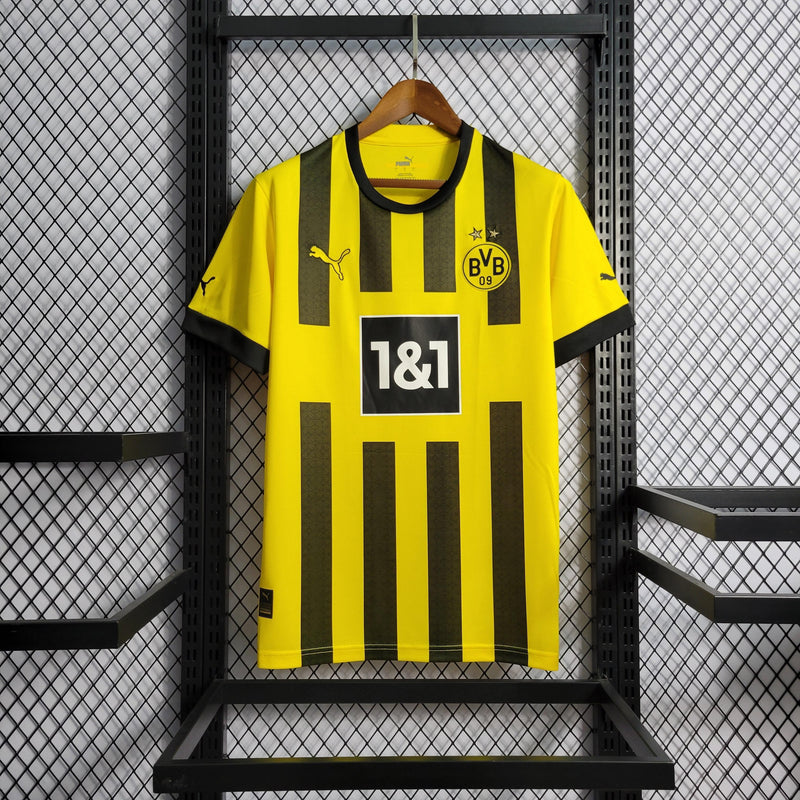 Camisa Borussia Dortmund Masculino - Temporada 22/23 - Home - Camisa10 Store