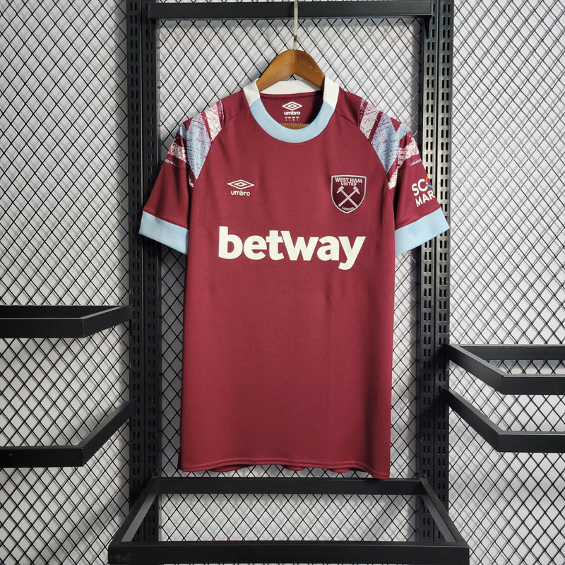Camisa West Ham United Masculino - Temporada 22/23 - Home - Camisa10 Store