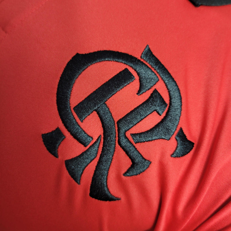 Polo Flamengo Masculino - Temporada 2023/24 - Vermelho