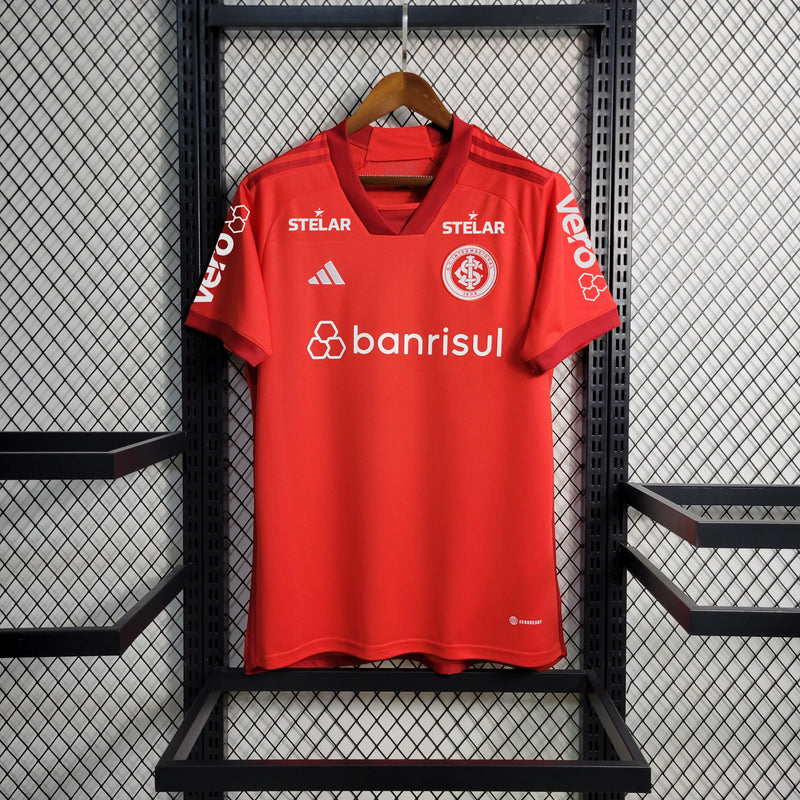 Camisa Internacional Masculino - Temporada 2023/24 - Home (Todos os patrocínios)