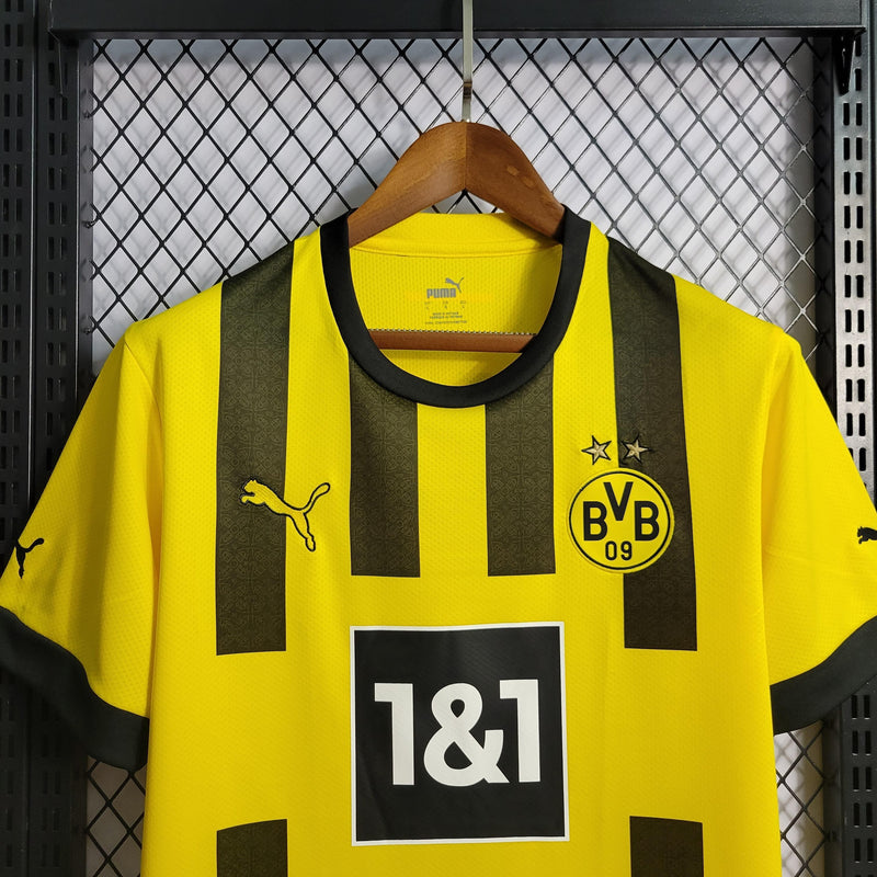 Camisa Borussia Dortmund Masculino - Temporada 22/23 - Home - Camisa10 Store