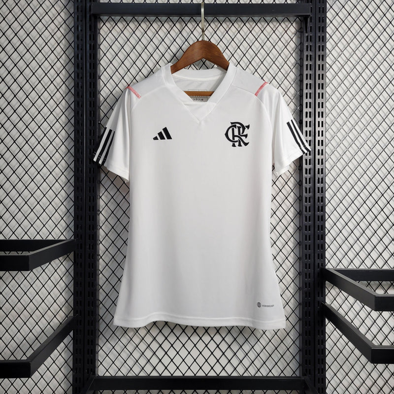 Camisa Flamengo Feminina - Temporada 2023/24 - Uniforme de Treino I