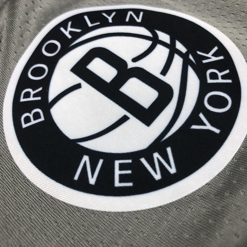 Short Brooklyn Nets - Cinza e Preto