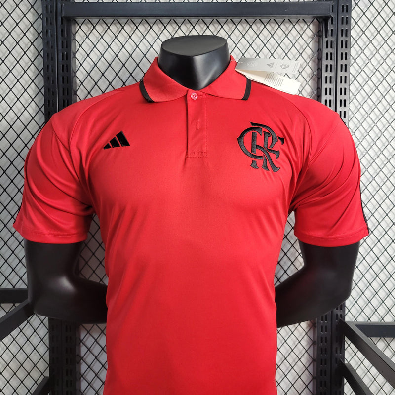 Polo Flamengo Masculino - Temporada 2023/24 - Vermelho