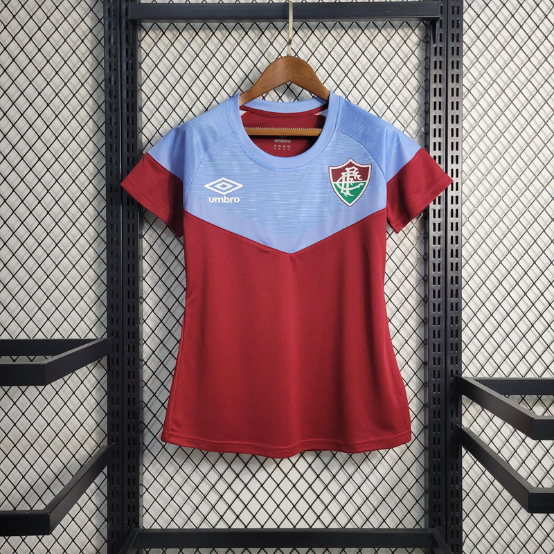 Camisa Fluminense Feminina - Temporada 2023/24 - Uniforme de Treino I