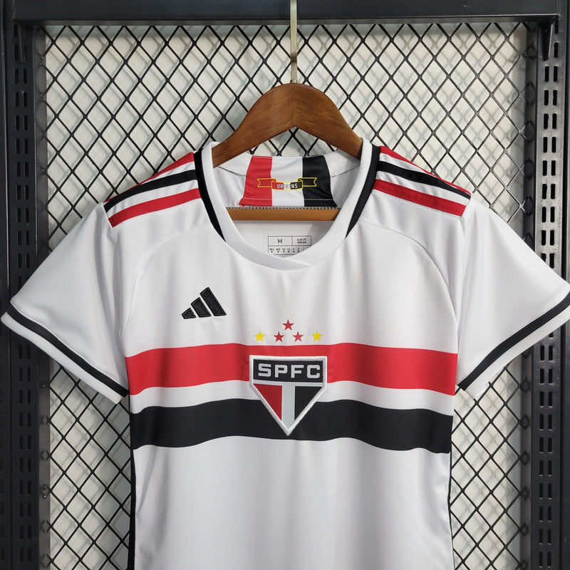 Camisa São Paulo Feminina - Temporada 2023/24 - Home